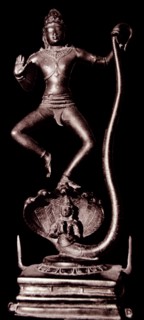 Indian bronze statue