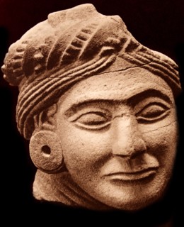 Turbaned head