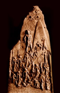 The Victory Stele of Naram-Sin is a stele that dates to the Akkadian Empire