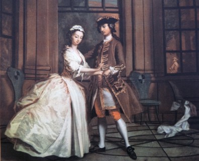 Illustration from 'Pamela' by Samuel Richardson painted by Joseph Highmore