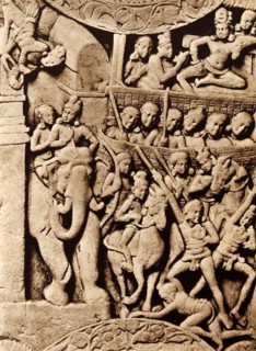 detail from the Great Stupa at Amaravati