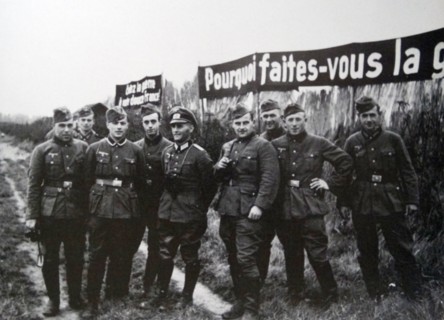 German soldiers enter France