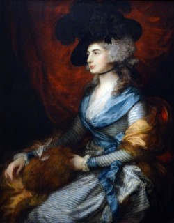 Mrs. Sarah Siddons by Thomas Gainsborough 1785