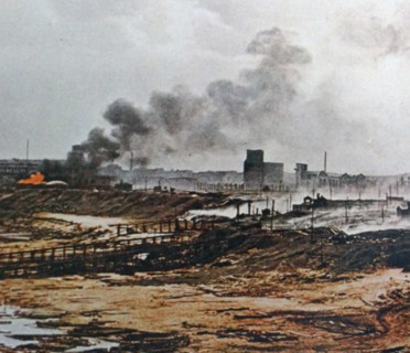 Vitebsk in flames