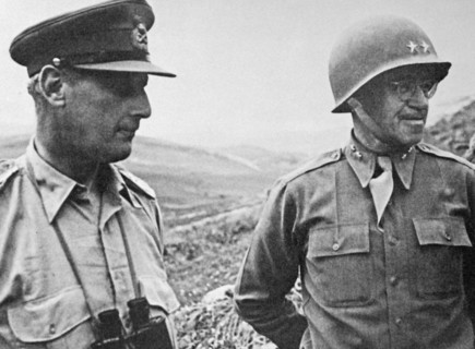 General Kenneth Anderson and General Omar Bradley