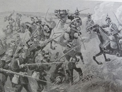 The Hanoverian victory over the Prussians at Langensalza