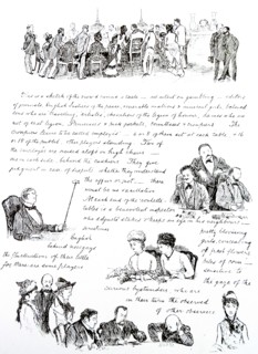 Illustrated letter by Randolph Caldecott