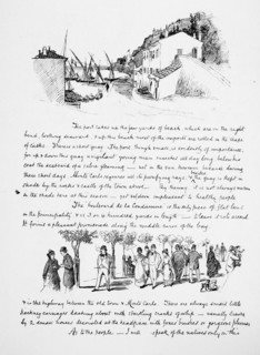 Illustrated letter by Randolph Caldecott