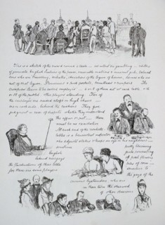 Illustrated letter by Randolph Caldecott