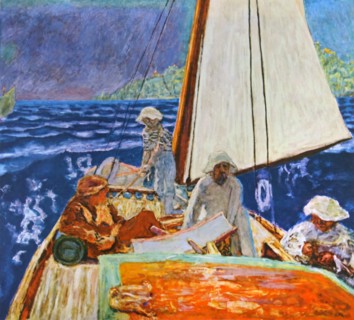Bonnard, Signac and his Friends Sailing
