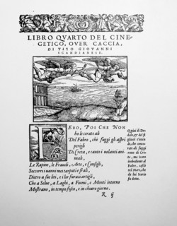 Daedalus and Icaros. From Lodovico Dolee Le Transformation Venice 1553.