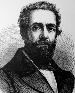 French engineer - Artesian wells from Louis Figuier Les Merveilles de la science