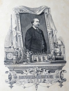 Louis FIGUIER - 1819-1894 French author who wrote prolifically on modern science