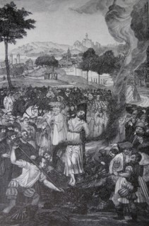 THE BURNING OF JOHN HUSS BY THE COUNCIL OF CONSTANCE