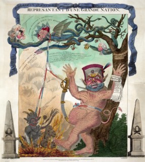 A grotesque monster