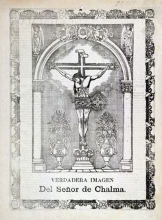 True image of the lord of Chalma by Jose Guadalupe