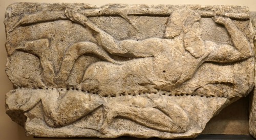 Detail from the Hero shrines on the acropolis of Xanthos