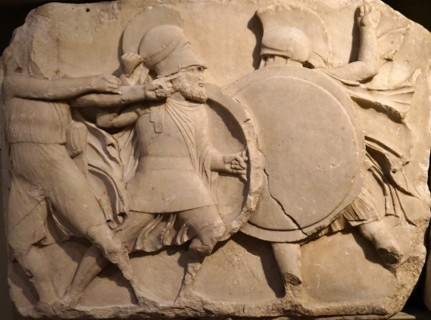 Detail from the Nereid Monument