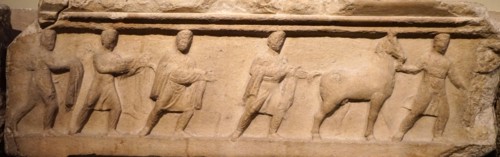 Detail from the Nereid Monument
