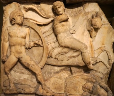 Detail from the Nereid Monument