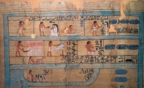 Book of the Dead papyrus of the scribe Userhat