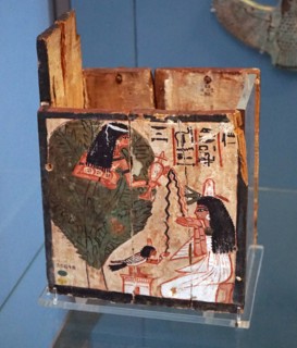 Egyptian Faience baboon figurines