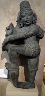 Temple door guardian also called a Dvararpala