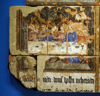 Wall painting from St Stephen's Chapel