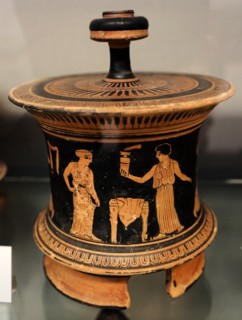 Painted attic pottery by the Painter of London