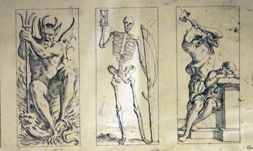 17th Century tarot cards by Giuseppe Maria Mitelli
