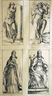 17th Century tarot cards by Giuseppe Maria Mitelli