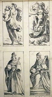 17th Century tarot cards by Giuseppe Maria Mitelli