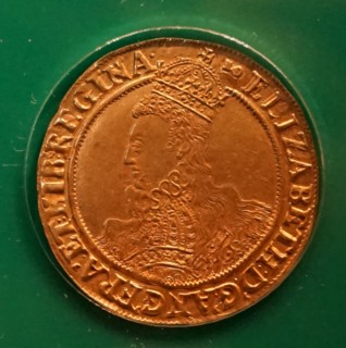 Elizabeth I Half Pound Coin