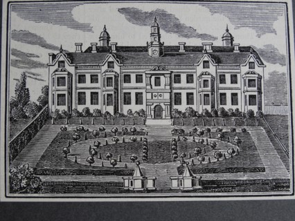 Engraving depicting Beaufort House