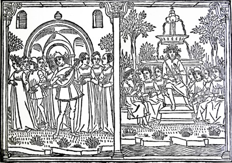 Scene from The Decameron