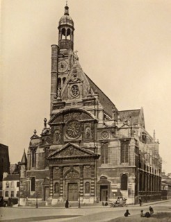 Exterior of Saint-Étienne-du-Mont