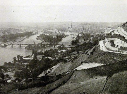 Photographic print a general view of Rouen
