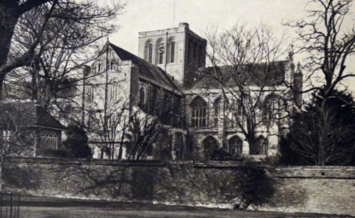 Exterior of Winchester Cathedral