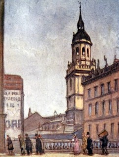 Colour sketch of St. Magnus-the-Martyr
