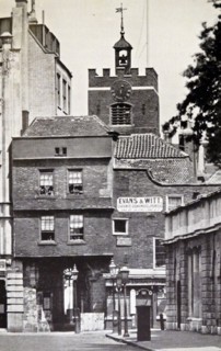 Photograph of the West Smithfield entrance of St. Bartholomew-the-Great