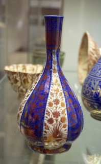 Stone-paste bottle from Iran