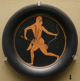 Red-figured plate