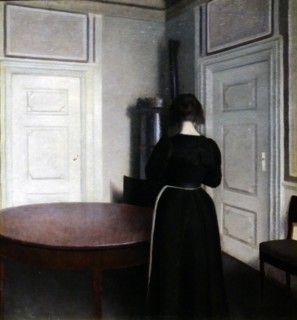 Interior' by Vilhelm Hammershøi