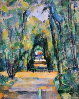 Cézanne, Avenue at Chantilly