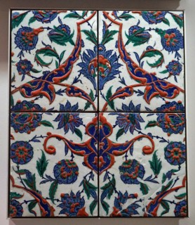 Damascus tiles from Syria