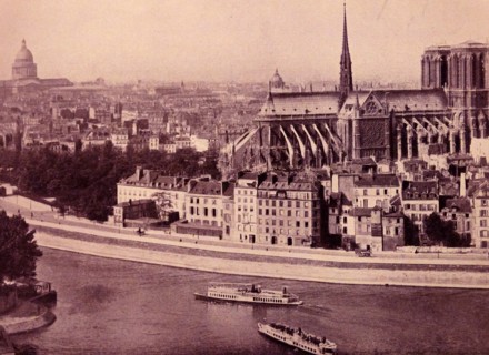 The Cathedral of Notre-Dame from the River
