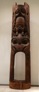 House frontal pole from a Haida House