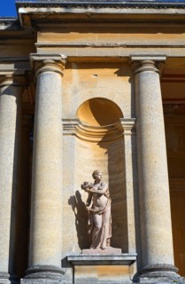 Detail from the exterior of Blenheim Palace