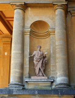 Detail from the exterior of Blenheim Palace