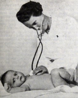 Examination of a infant in a child care centre